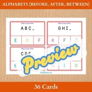 A-Z Alphabets For Kids - Missing Letters