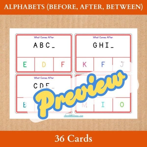 A-Z Alphabets For Kids - Missing Letters