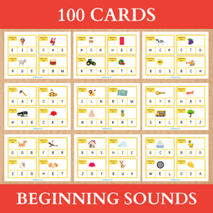 Beginning Letter Sounds For Preschool Phonics