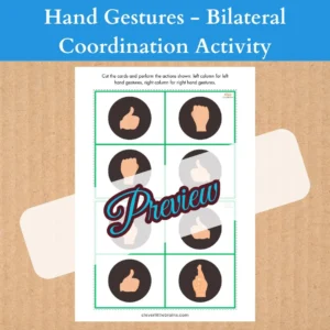 Alternative view of Hand Gestures Coordination Challenge | Boost Motor Skills & Focus | Left Right Hand Game | Bilateral Coordination