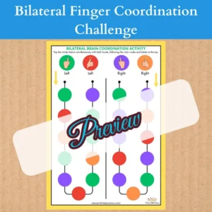Alternative view of Bilateral Finger Coordination Challenge | Enhances Hand-Eye Synchronization | Develops Cognitive Flexibility & Reaction Speed