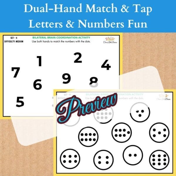 Dual-Hand Match & Tap Challenge - Strengthens Bilateral Hand Use & Attention Skills - Image 2