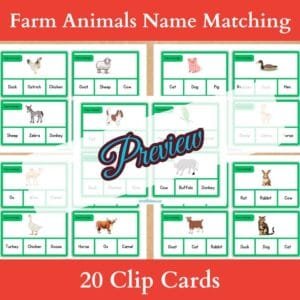 Farm Animals & Names With Pictures