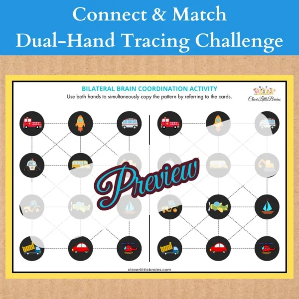 Dual-Hand Tracing Challenge | Develops Bilateral Coordination & Focus | Fine Motor Skills - Image 4