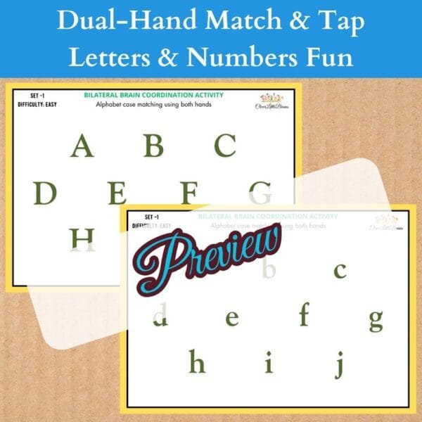 Dual-Hand Match & Tap Challenge - Strengthens Bilateral Hand Use & Attention Skills - Image 5
