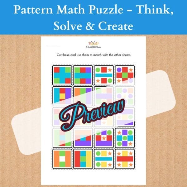 Pattern Math Puzzles For Kids | Problem Solving And Creativity Skills | Pattern Recognition | Logical Thinking | Visual Skills - Image 6