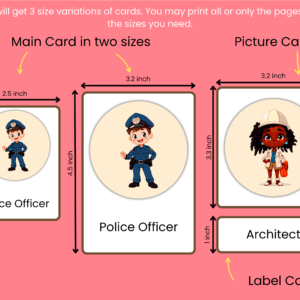 List Of Profession Names Flashcards For Kids
