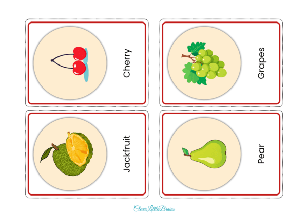 List of Fruits Names For Kids