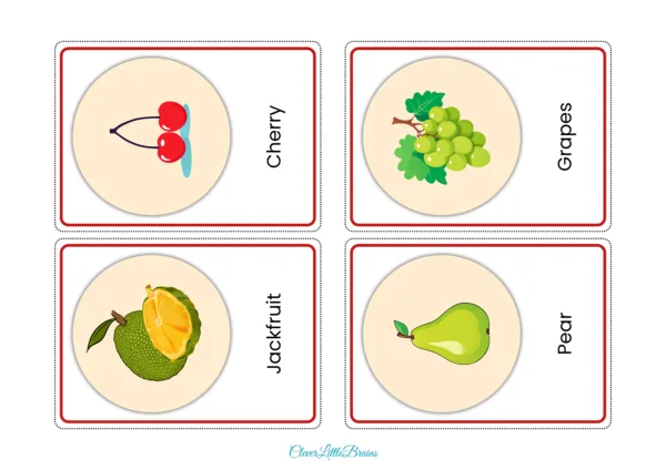 List of Fruits Names For Kids