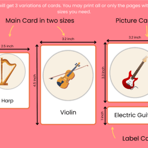 Musical Instruments Names For Kids With Pictures