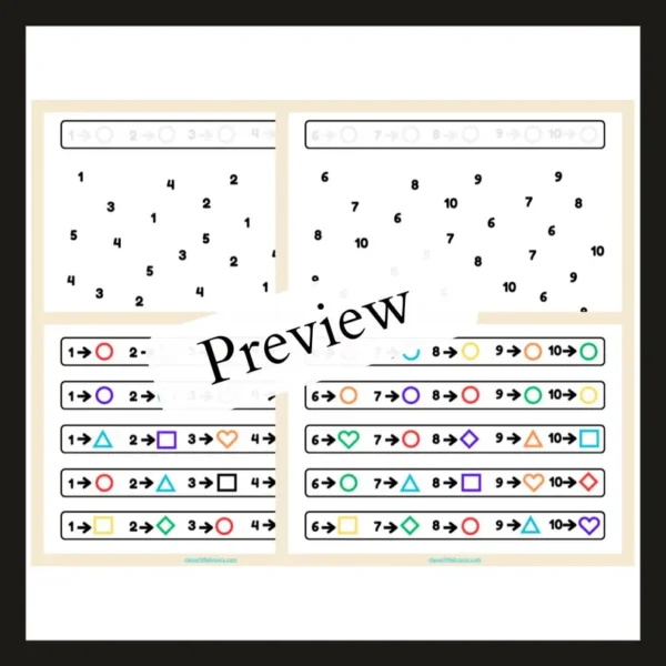 Perfect for preschoolers & kindergarteners