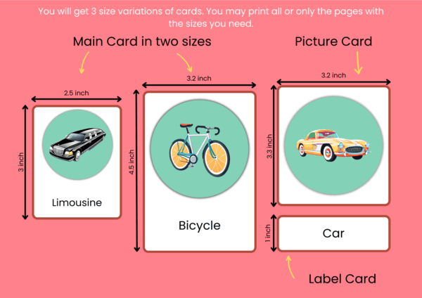 Road Transportation Names With Pictures In English For Kids