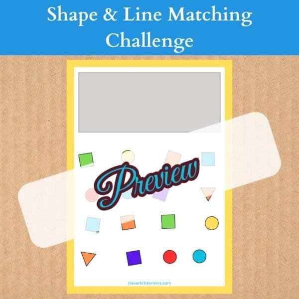 Shape & Line Matching Challenge | Enhances Fine Motor Skills & Hand Control | Patten & Color Recognition - Image 4
