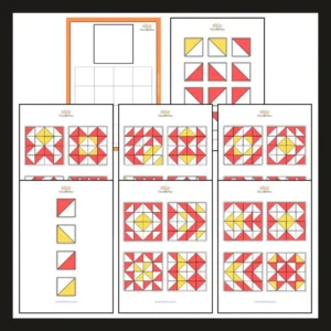 Symmetrical Color and Shape Pattern Matching