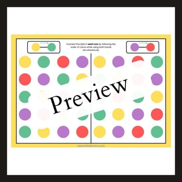 Improve Focus and Coordination | Brain Boosters | Problem-Solving Activities | Fun Brain Boosting Printables | Hand-Eye Coordination Game - Image 4