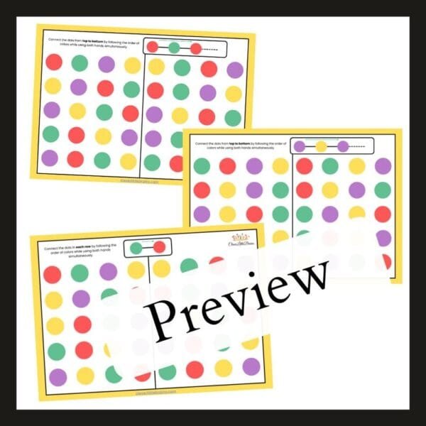 Improve Focus and Coordination | Brain Boosters | Problem-Solving Activities | Fun Brain Boosting Printables | Hand-Eye Coordination Game - Image 2