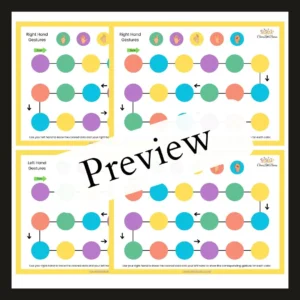 Hand Gesture Coordination Activity – Fun Brain & Motor Skills Game