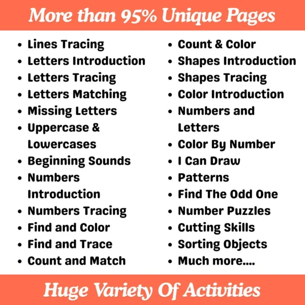 Ultimate Preschool Curriculum Bundle | Full Year (Day-by-Day) Learning Plan | Alphabets, Pre-k Math, Shapes & Colors Printable Worksheets - Image 5
