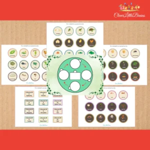 12 Life Cycles Printable Puzzles