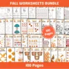 Fall Worksheets Bundle